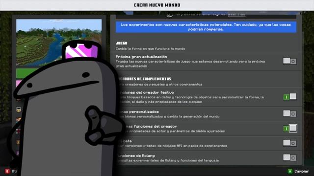 ?Cómo ACTIVAR La MANO IZQUIERDA En Minecraft Pe 1.20 смотреть онлайн