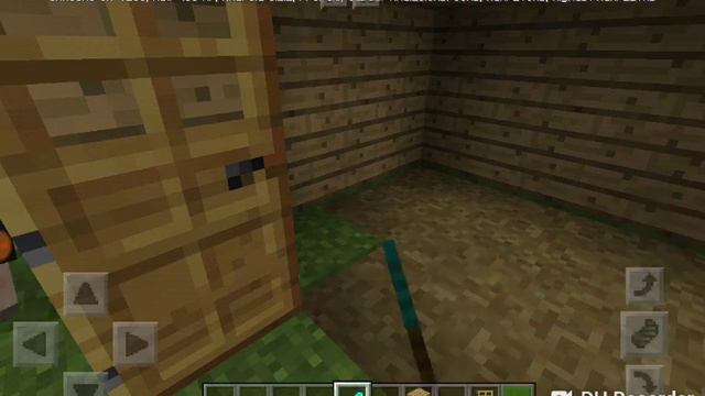 Самый первый дом в майнкрафте