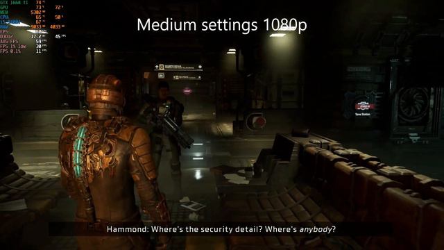 Dead Space remake GTX 1660ti low medium high ultra смотреть онлайн