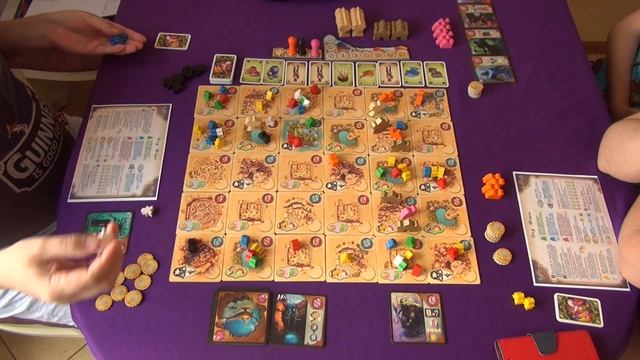 Настольная игра - Five Tribes "Live play" board game Five Tribes смотреть онлайн