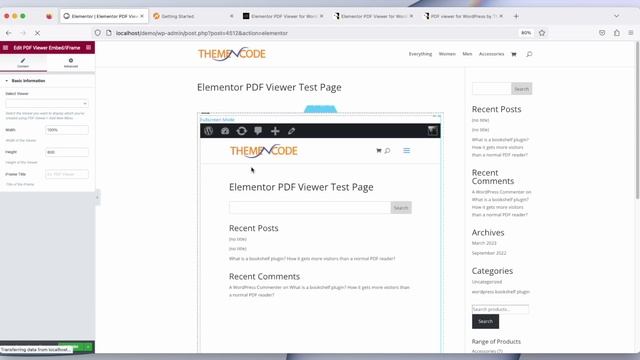 PDF Viewer Embed Widget | Elementor PDF Viewer For WordPress Add-on | Documentation Part 4 смотреть онлайн