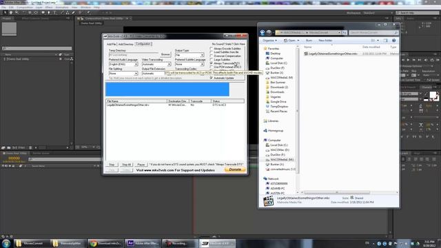 How to remux MKV files for use in after effects, No recompression or quality loss! смотреть онлайн