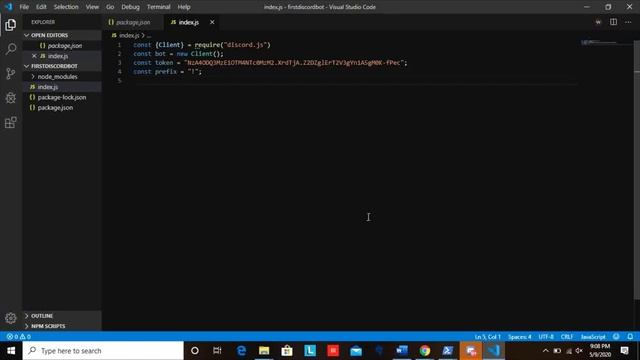 How to make a discord bot смотреть онлайн
