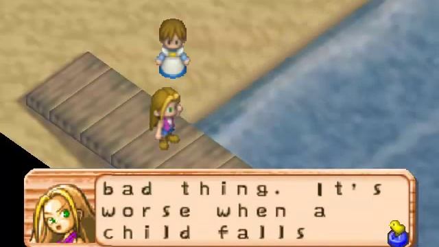 Harvest Moon 64 - Elli Scolds Karen смотреть онлайн