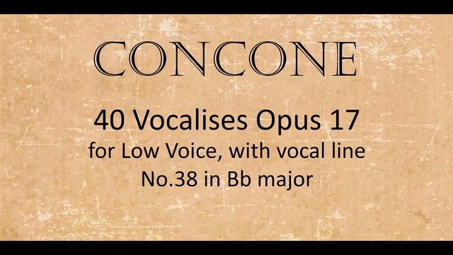Lesson 38, with vocal line смотреть онлайн