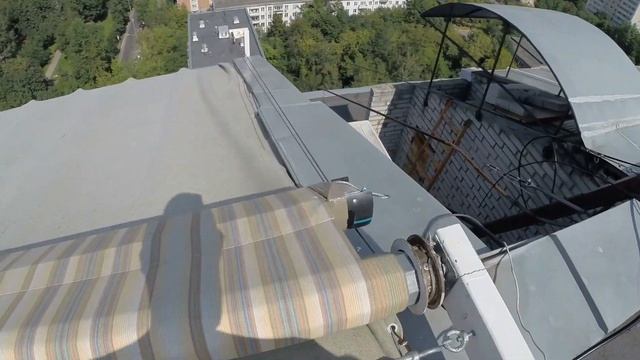 Тент для зимнего сада (часть 2 - демонтаж) смотреть онлайн