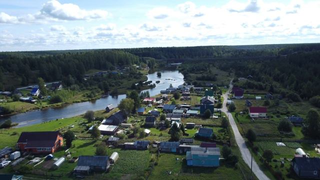 Россия. Архангельская область. Поселок река Емца. смотреть онлайн