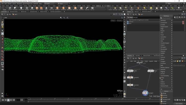 Урок Houdini и Unity "Процедурная пещера" - Часть 1 смотреть онлайн