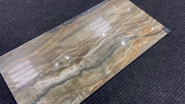 Керамогранит IDALGO Granite ONIX Brown / Гранит ОНИКС Коричневый 1200х600 (лаппатированный)