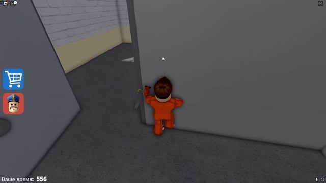 СТРАШНЫЙ МОНСТР БАРРИ ОХОТИТСЯ НА НАС! ПОБЕГ ИЗ ТЮРЬМЫ В ROBLOX смотреть онлайн