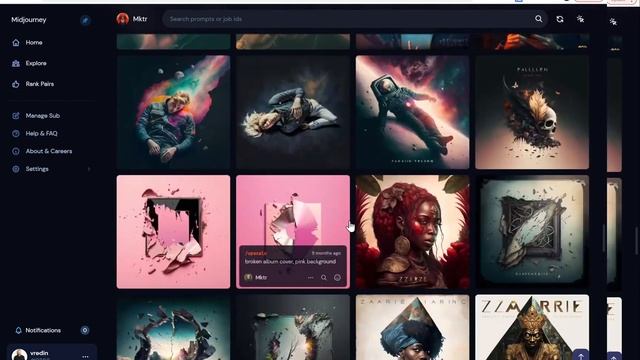 Midjourney: мои мысли о том, как генерировать промты либо где брать идеи для генерации изображений.