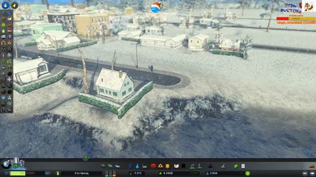 Cities Skylines - Зимняя сказка смотреть онлайн