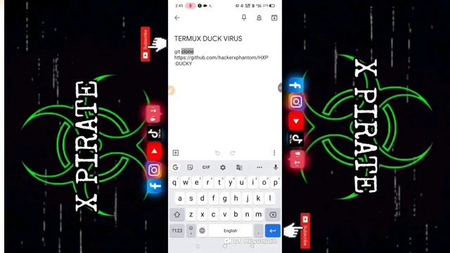 CRASH ANDROID BY TERMUX? || COMMANDS/|BY☣️ X PIRATE ☣️#termux #termuxtool #termuxtutorial #hxpduck