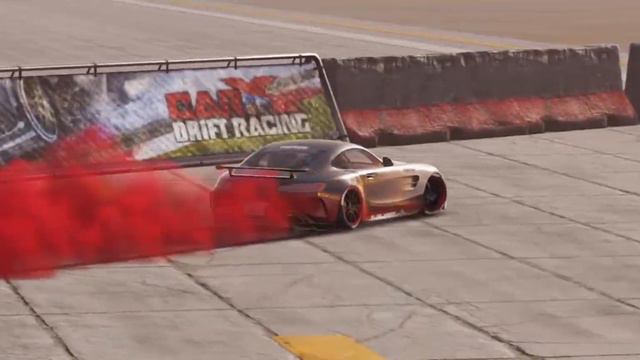 дрифт на Мерседесе по треку AIRFIELD ✈ #drift #phonkdrift #carxdriftracing2  #phonk #мерседес