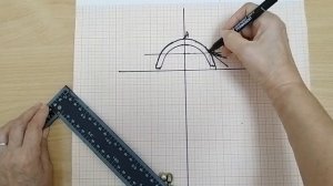 Как легко построить самую простую выкройку для фермуара.