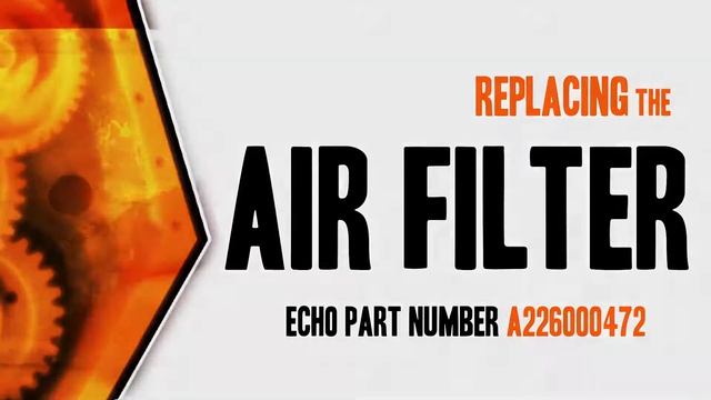 Echo Blower Repair - Replacing the Air Filter (Echo Part # A226000472) смотреть онлайн