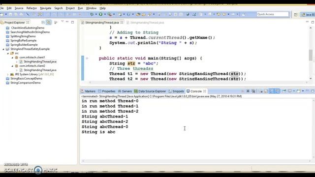 String And Thread-Safety in Java|what is Immutable object in java смотреть онлайн