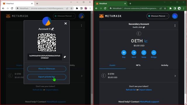 How to Import Private Key in Metamask Wallet | Import Account(Tagalog)#metamask #howto #tutorial смотреть онлайн
