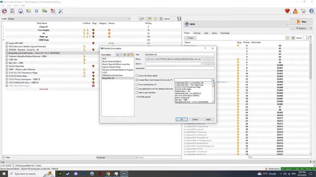 Skyrim AE 1.6.640 | Install Body CBBE 3BA & Run 3BA Bodyslide & Build 3BA Outfit