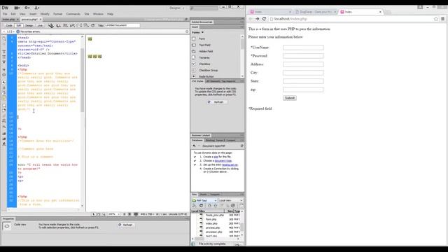 PHP lesson 2 - The Adobe Minute - PHP Series смотреть онлайн