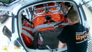 Шумоизоляция Changan CS35 Plus за 1 день. Уровень Комфорт. АвтоШум.
