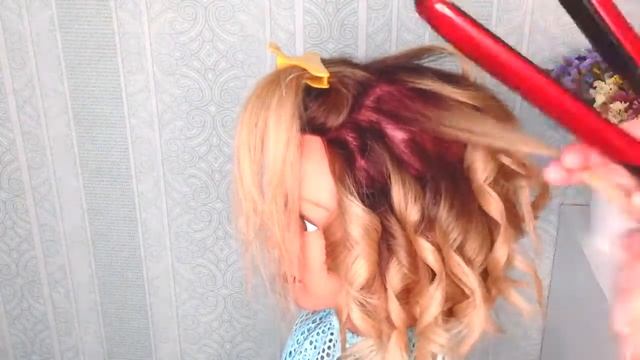 ⭐Локоны утюжком на короткие волосы ⭐ смотреть онлайн