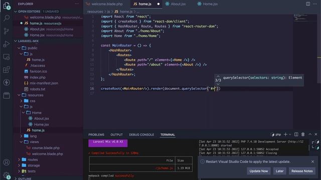 3 react routing смотреть онлайн