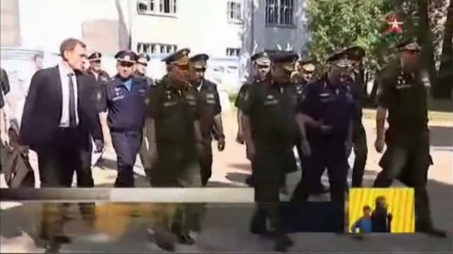 Шойгу проинспектировал уникальное училище юных летчиков в Монино смотреть онлайн