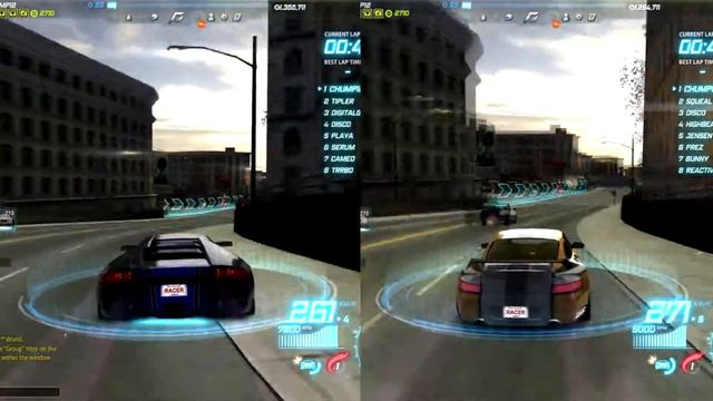 NFS World Showdown Ep. #1 - Lamborghini Murcielago lp 640 vs Porsche 911 GT2(996) смотреть онлайн