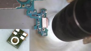 SAMSUNG GALAXY S10. Замена микрофона