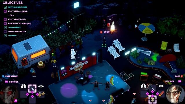 Party Hard 2 - Uncommented Co-op Gameplay смотреть онлайн