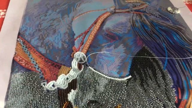 Вышивка бисером Грация от Тэла Артис смотреть онлайн