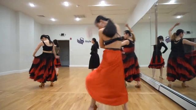 Girls Solo Latin Dance | Paso Doble&Tango | Stacey Choreography | StyleMe Dance Studio смотреть онлайн