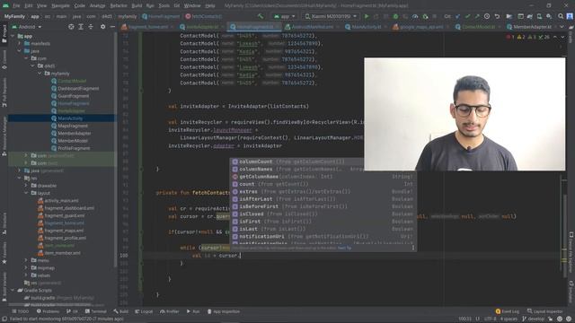 Fetch Contacts | Horizontal RecyclerView | Android Hindi Tutorial | Kotlin - Part 14 смотреть онлайн