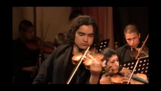 Alexander Lapich plau Concierto para violin y orguesta №5 en la menor de Henry Vieuxtemps 1/5 смотреть онлайн