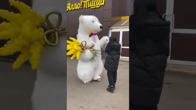 Нарезка из поздравлений Белого Мишки Умки и Тедди смотреть онлайн