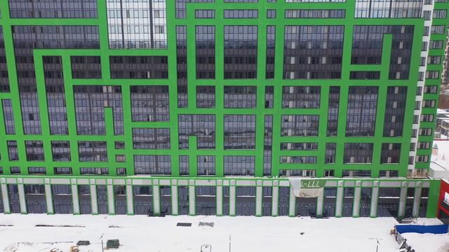 Ход строительства ЖК "Геометрия" январь 2023 смотреть онлайн