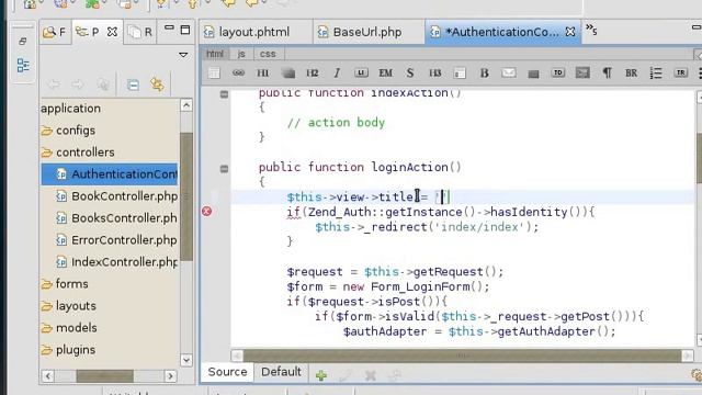 Zend Framework 1.8 tutorial 6 zend_layout and view helpers part 4 смотреть онлайн