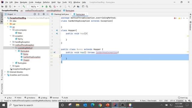 Topic 23 - Handle Exception - OCP Java SE 11 Developer Exam Course 1Z0-819 смотреть онлайн