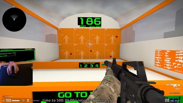 CS:GO 500 routine training (day 62) смотреть онлайн