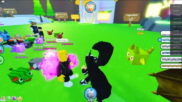 БАГ! Что Дадут за Фейк Пета с Бесконечной силой в Пет Симулятор Х! Пасхальное Обновление в пет сим смотреть онлайн