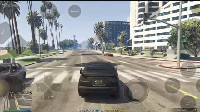 Final of Fleeca bank heist in GTA online / GTA 5 смотреть онлайн