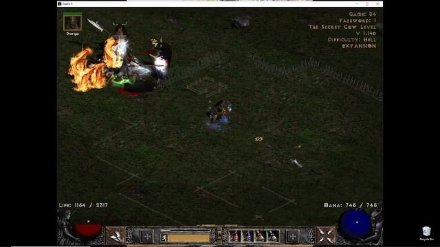 Diablo 2 - LoD - Sorceress - Fire Hydra Pyromancer!