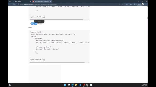 ??FULLY CUSTOMIZABLE - SEARCH DROPDOWN - USING - REACT NATIVE ?? смотреть онлайн