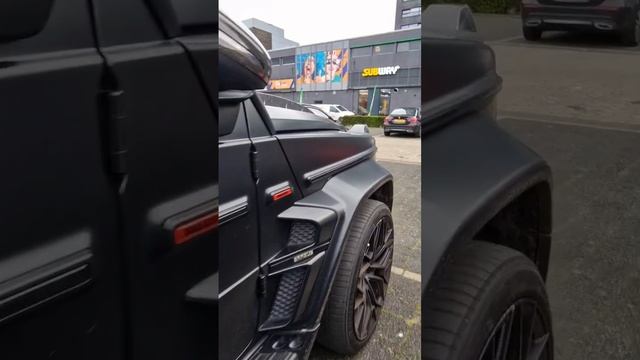 Wow i just spotted this really cool #brabus #G800! смотреть онлайн