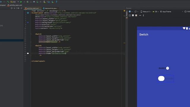 Android Studio - Switch Personalizado смотреть онлайн