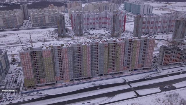 Аэросъемка ЖК «Прибалтийский» от 25 марта 2018 года смотреть онлайн