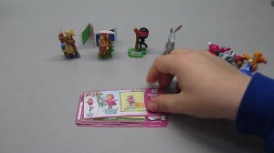 МАША И МЕДВЕДЬ - 5 (2017) Киндер Сюрприз - серия «MASHA AND THE BEAR - 5» из Kinder Surprise