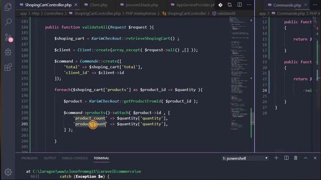 Modifying a laravel project #12 - The right way - Store project смотреть онлайн