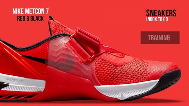 RED AND BLACK 2021 Nike METCON 7 Flyease DETAILED LOOK + PRICE смотреть онлайн
